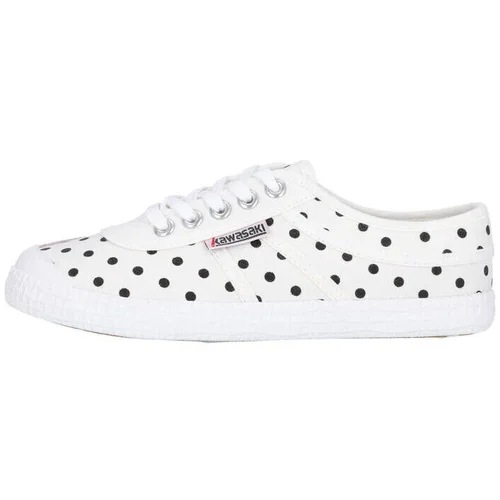 Kawasaki Polka Canvas Shoe Bijela