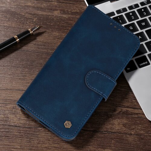 WONDER Fancy preklopna futrola za Xiaomi Redmi Note 14 5G navy plava Slike
