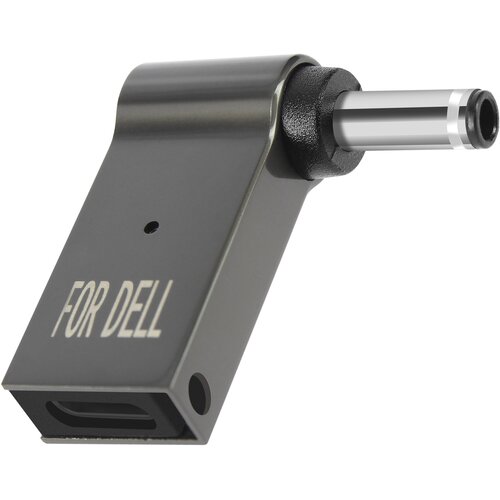 AVIZAR usb-c 100 w na dc 4,5 x 3,0 mm polnilni adapter za racunalnik dell - siv, (21262219) Cene