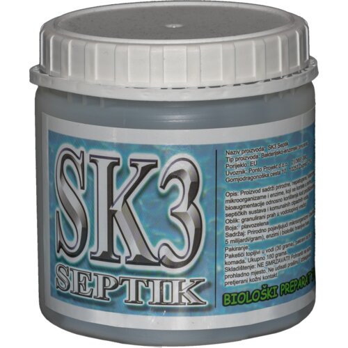 SK3 Septik 6x30g | Ekolo&scaron;ko sredstvo za proči&scaron;ćavanje septičkih jama Cijene