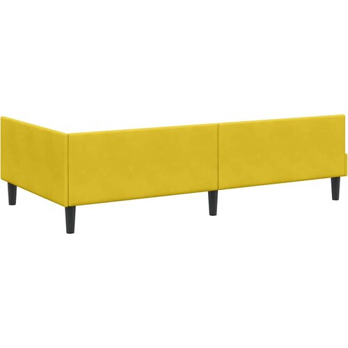 Kutni krevetni okvir s madracem 2 kom. Žuta 90 x 200 cm Bar&amp;scaron;un Slike