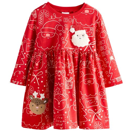 Next Obleka rjava / rdeča / bela Slike