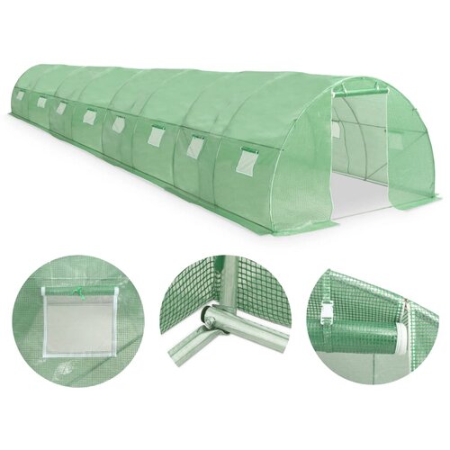  Plastenik 36 m&amp;sup2; 1200 x 300 x 200 cm Slike