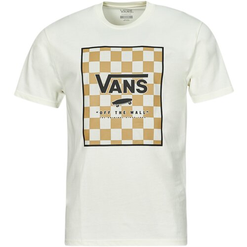 Vans Majice s kratkimi rokavi CLASSIC PRINT BOX Bela Cene