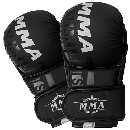 INF Rokavice za boks s pol prsti - MMA, sparing, vreča za udarjanje in kickboxing Black L, (5000078438) Cene
