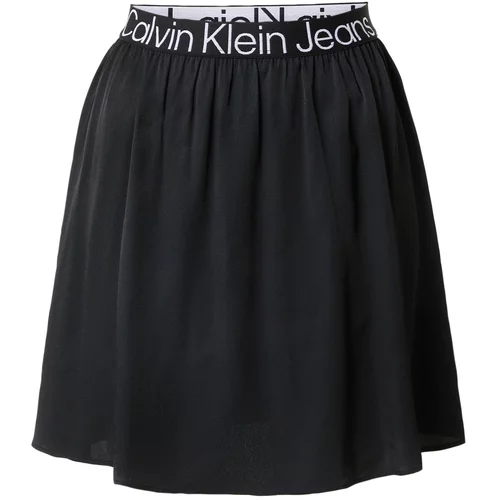 Calvin Klein Jeans Krilo črna / bela