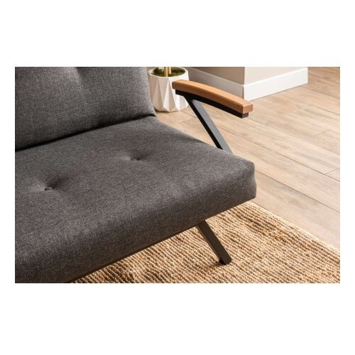 Atelier Del Sofa Zven sofa na razvlačenje, 180x64x78cm, antracit boja Slike