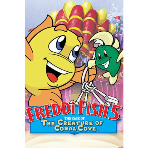 Steam Freddi Fish 5 featuring Mess Hall Mania®: The Case of the Creature of Coral Cove (PC) Key GLOBAL Cene