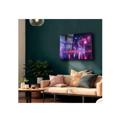 Wallxpert Dekorativna slika na kaljenom staklu, 70x100cm, &amp;Scaron;arena Slike