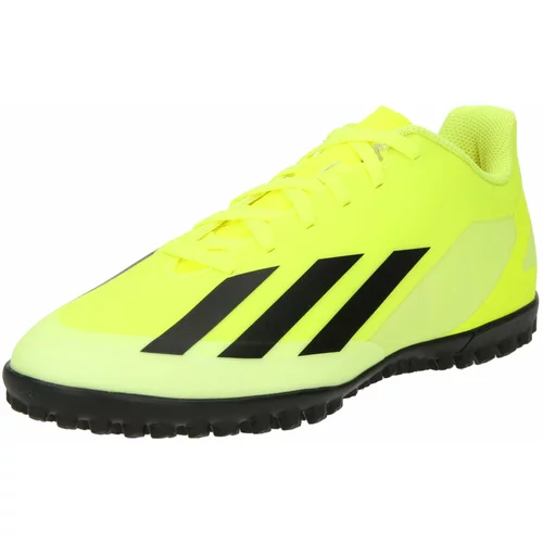 Adidas Sportske cipele 'CRAZYFAST CLUB' neonsko žuta / crna