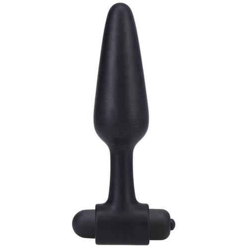Doc Johnson Vibrating Butt Plug 5&amp;quot;/12cm Black Slike