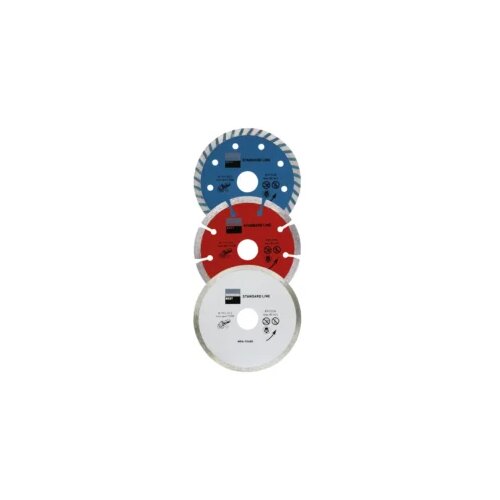 Workers Best 3-dijelni set dijamantskih reznih ploča 115 mm &amp;ndash; 1137505 Slike