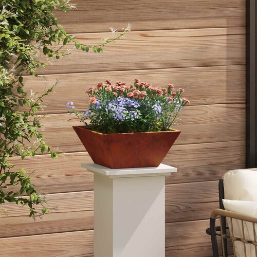  Vrtna saksija 5 pcs Rđa 35 x 35 x 15 cm Slike