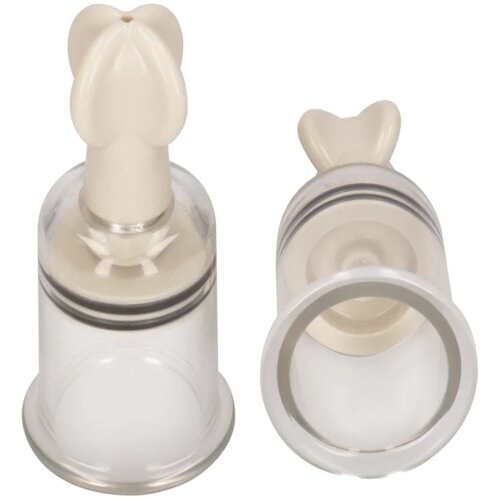 Pumped by Shots vacuum pump Nipple Suction Set - Medium Slike