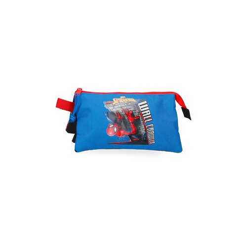 Spiderman wall crawler prazna pernica sa 3 pregrade - plava 42.743.11 Cene