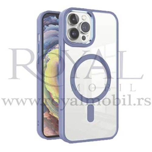  futrola pvc wifi magsafe za iphone 14 plus (6.7) lila Slike