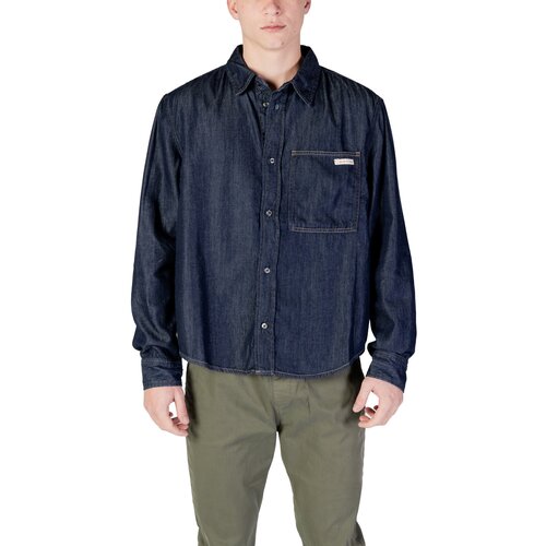 Calvin Klein Jeans Srajce z dolgimi rokavi REGULAR DENIM J30J326584 Modra Cene