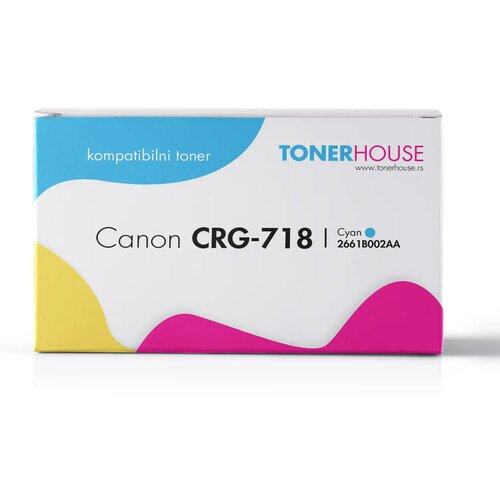 Canon crg-718 toner kompatibilni plavi cyan Cene