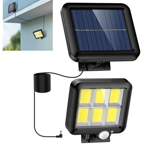 megaM Solarni reflektor z ločenim solarnim panelom 120 COB LED Cene