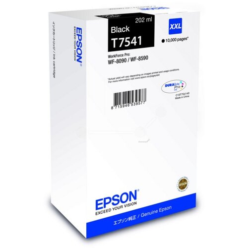 Epson kartu&amp;scaron;a T7541 XXL (črna), original Slike