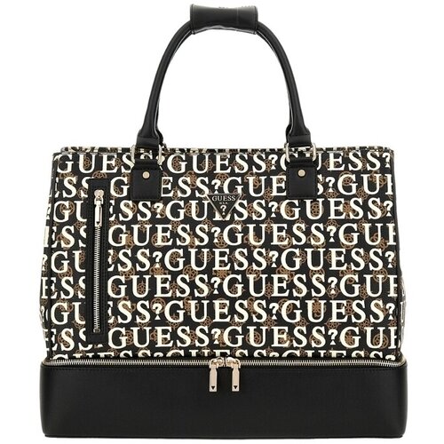 Guess STARK ZIP BOTTOM SHOPPER TOTE Smeđa Slike