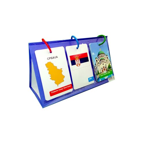 Pi-Press Books Sonja Žikić, Dragana Pejić Ranđelović - Edukativni set: Srbija i kom&amp;scaron;ije Slike