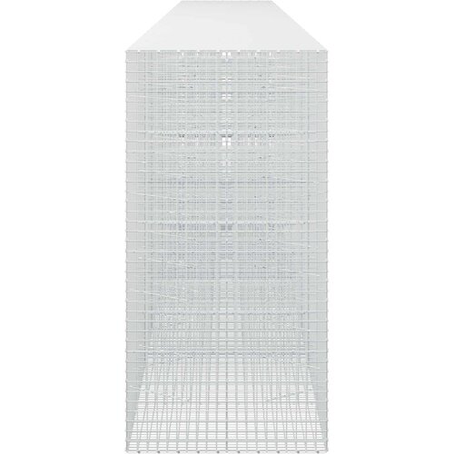  Gabion s 5 mm žicom i mrežom 5x5 cm 1100x100x200 cm Slike