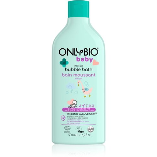 OnlyBio Baby Delicate kupka s mjehurićima i gel za kupanje za djecu od rođenja 500 ml Cijene