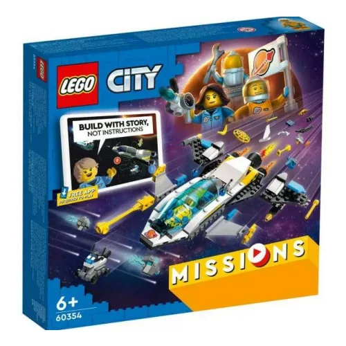 Lego ® city vesoljska raziskovalna odprava na marsu 60354