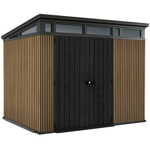 Keter Spremište Signature Venetian Pent 9x7 (Vanjska dimenzija uklj. krovni prevjes (Š x D): 277 x 218 cm, Plastika) Cijene