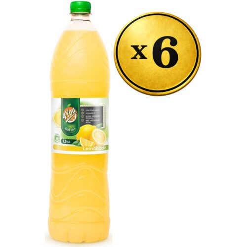 4YOU Sok od limuna 1.5l, 6 fla&scaron;a Cene