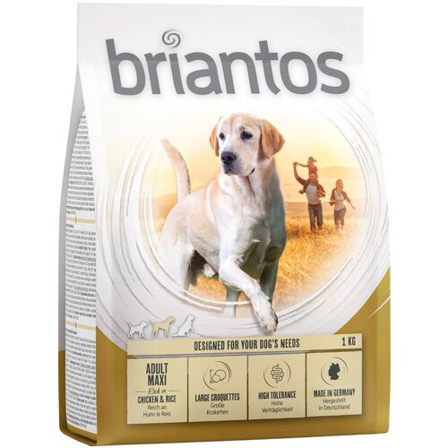 Briantos suha pasja hrana 1 kg po posebni ceni! - Adult Maxi Slike