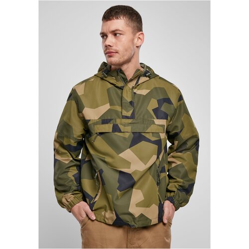 Brandit Summer Pull Over Jacket Swedish Camo Slike