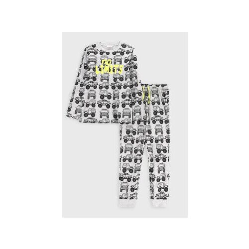 Coccodrillo Pižama ZC2448115PJS Siva Regular Fit Slike
