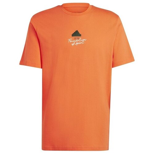 Adidas Majice s kratkimi rokavi IW2675 Oranžna Slike