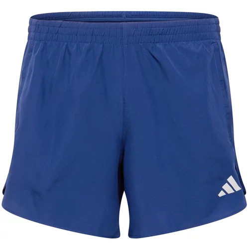 Adidas Športne hlače 'RUN IT' temno modra / bela