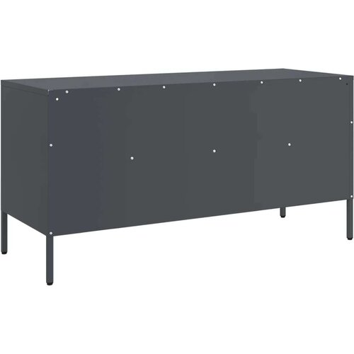 vidaXL TV ormarić antracit 100,5 x 39 x 50,5 cm hladno valjani čelik Cene