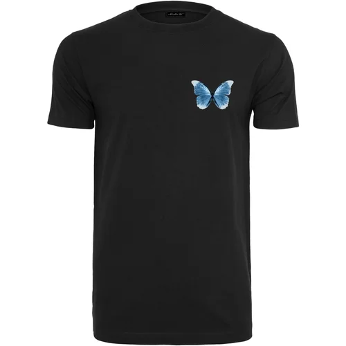 MT Men Black Winter T-Shirt Butterfly