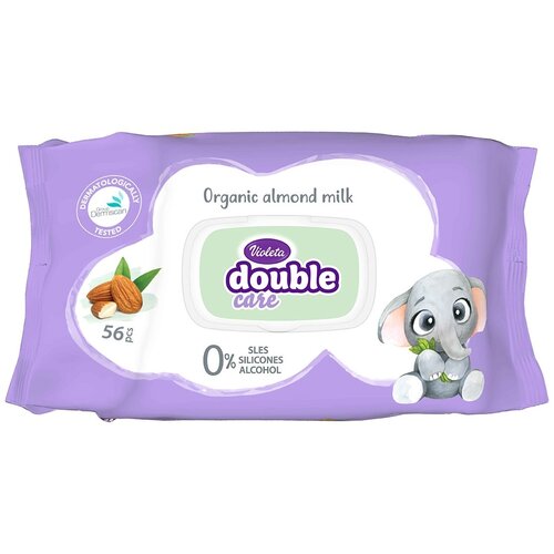 Violeta Vlažne maramice baby badem 56kom Cene