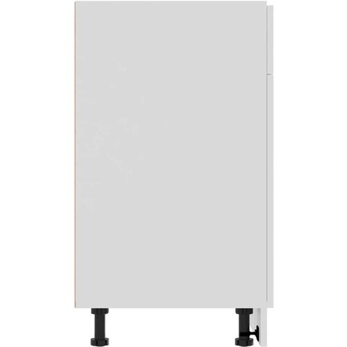 VidaXL Spodnja omarica s predalom bela 80x46x81,5 cm, (20621090) Slike