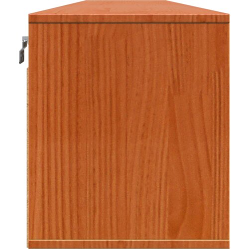  Zidni ormari Zidne s pohranom s vratima 2 pcs Vo&amp;scaron;tano smeđa 100 x 30 x 35 cm Slike