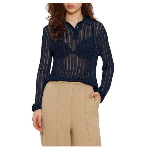 Tommy Hilfiger rupičasti prozirni ženski džemper THWW0WW44454-C1G Cene