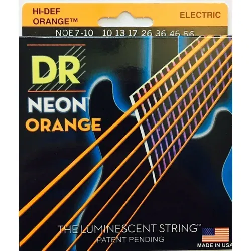 Dr Strings Neon Hi-Def NOE7-10