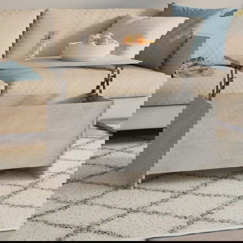 VidaXL stolić za kavu boja betona 102x55,5x52,5 cm konstruirano drvo Slike
