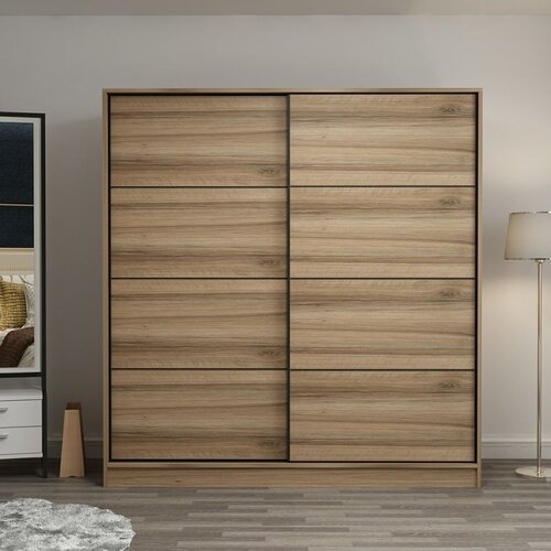 Hanah home Ormar Kale 180x190x52cm bež Slike