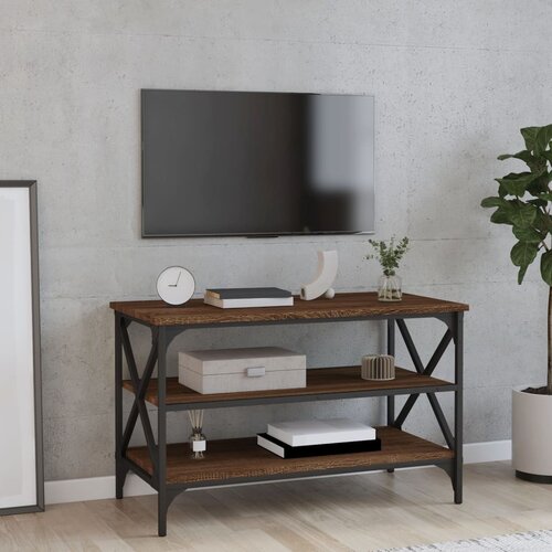 vidaXL TV ormarić Smeđi hrast 80x40x50 cm konstruirano drvo Cijene