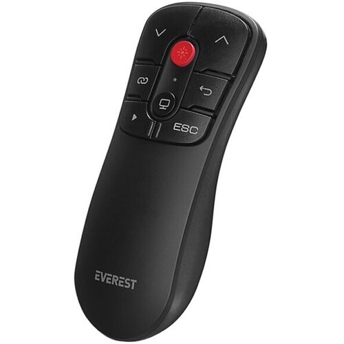 Prezenter + red laser pointer Everest PSN-28 Multifunctioning USB Red Laser 2.4GHz Wireless Type C Professional presentation device, 41157 Cijene