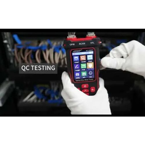 Noyafa NF-859GT tester za vi&amp;scaron;e kablova za ethernet i vlakna sa jedinstvenim prijemnikom, vfl, poe Slike