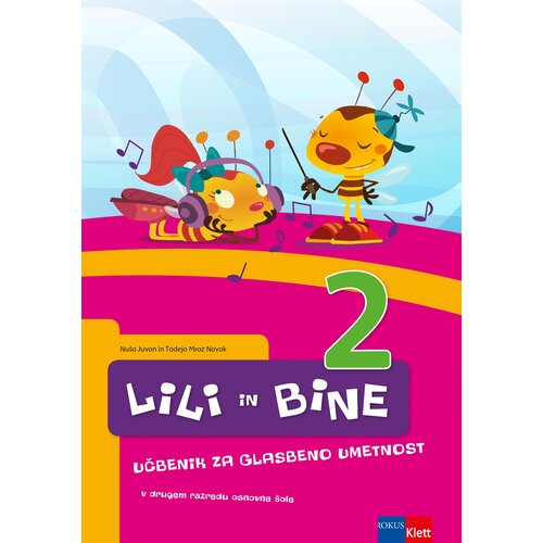  LILI IN BINE 2, učbenik za glasbeno umetnost v 2. razredu osnovne šole Cene