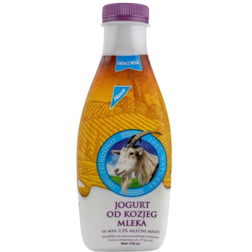 Select Koziji jogurt MILK 2,2%MM 750ML Slike